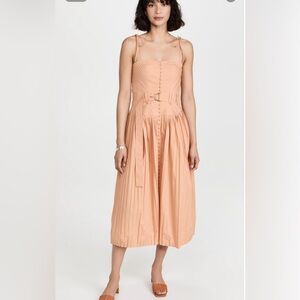 Ulla Johnson Cosette Belted Midi dress